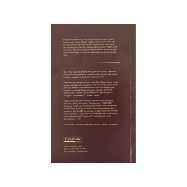 DEMI MASA – BOOK REVIEW