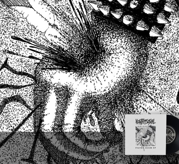 KONTRASOSIAL – FILTHY SCUM 7″