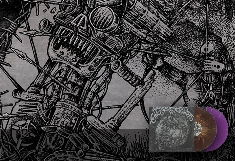 CHAOS RIDERS FREEDOM FIGHTERS: CRUTCHES / KONTRASOSIAL SPLIT LP